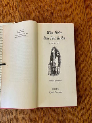 WHEN HITLER STOLE PINK RABBIT.
