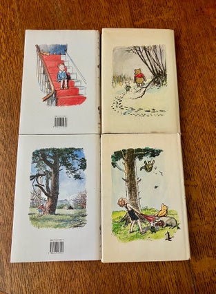 WINNIE THE POOH & CHRISTOPHER ROBIN SET. When we were very young. -- Winnie the Pooh. -- Now we are six. -- The House at Pooh Corner.