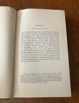 THE GENERAL THEORY OF EMPLOYMENT, INTEREST AND MONEY.