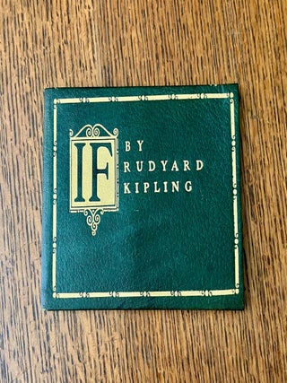 IF. KIPLING. RUDYARD.