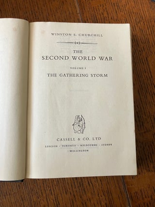 THE SECOND WORLD WAR. The Gathering Storm; Their Finest Hour; The Grand Alliance; The Hinge of Fate; Closing the Ring; Triumph and Tragedy.