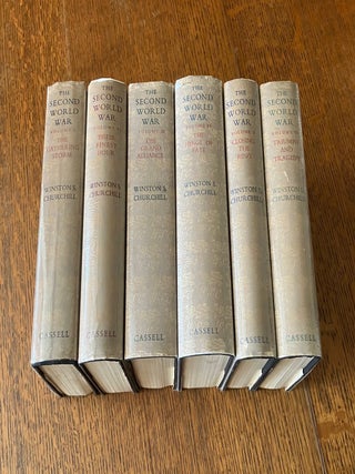 Item #11730 THE SECOND WORLD WAR. The Gathering Storm; Their Finest Hour; The Grand Alliance; The...