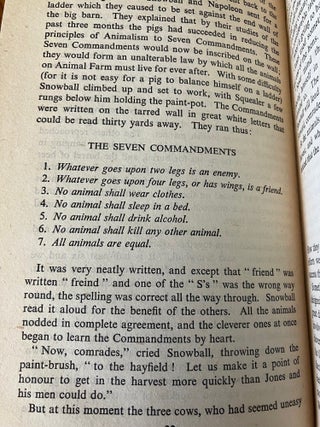 ANIMAL FARM. A fairy story.