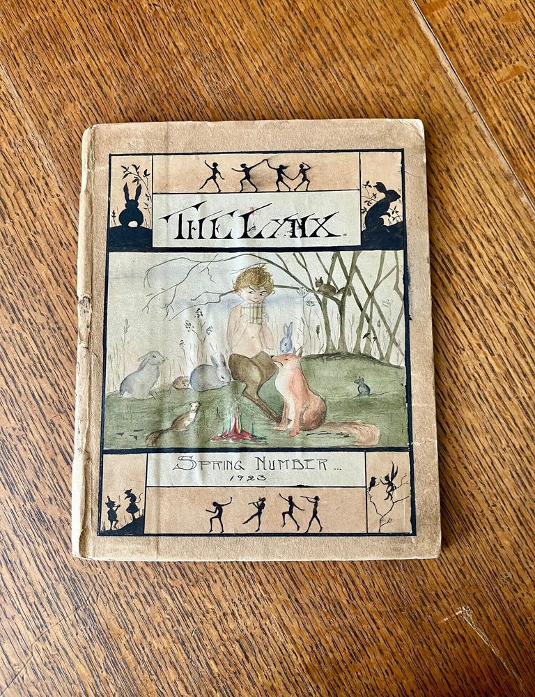 Item #11753 THE LYNX. Spring number. Vol. 2, No. 1. March 1923. Manuscript, typescript Magazine, original artwork.