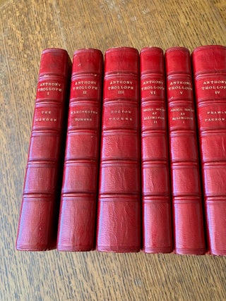 THE CHRONICLES OF BARSETSHIRE. The Warden. Barchester Towers. Doctor Thorne. Framley Parsonage. The Small House at Allington. The Last Chronicle of Barset. --- With an introduction by Frederic Harrison.