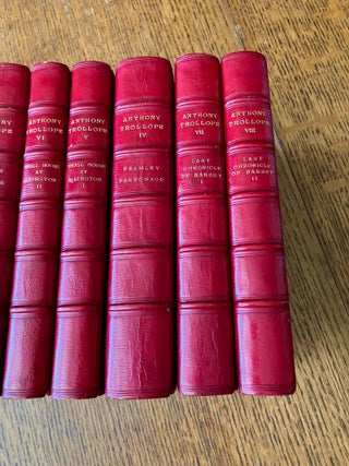 THE CHRONICLES OF BARSETSHIRE. The Warden. Barchester Towers. Doctor Thorne. Framley Parsonage. The Small House at Allington. The Last Chronicle of Barset. --- With an introduction by Frederic Harrison.