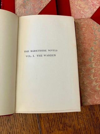 THE CHRONICLES OF BARSETSHIRE. The Warden. Barchester Towers. Doctor Thorne. Framley Parsonage. The Small House at Allington. The Last Chronicle of Barset. --- With an introduction by Frederic Harrison.