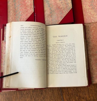THE CHRONICLES OF BARSETSHIRE. The Warden. Barchester Towers. Doctor Thorne. Framley Parsonage. The Small House at Allington. The Last Chronicle of Barset. --- With an introduction by Frederic Harrison.