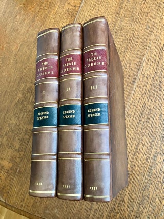 THE FAERIE QUEENE. With an exact collation of the Two Original Editions, Published by Himself at. SPENSER. EDMUND., KENT. WILLIAM.