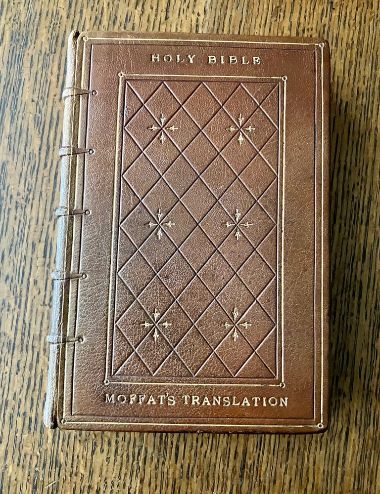 Item #11788 A NEW TRANSLATION OF THE BIBLE. Containing the Old and New Testaments. Translates BIBLE. -- MOFFATT. JAMES.