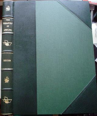 Item #1809 THE TREASURY OF ANGLING. KOLLER. LARRY., GAMMON. CLIVE.