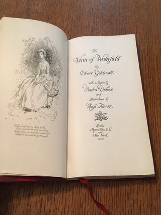 THE VICAR OF WAKEFIELD. With a preface by Austin Dobson.
