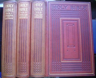 Item #3684 The Holy Bible. Containing the Old and New Testament & The Apocrypha. THE HOLY BIBLE