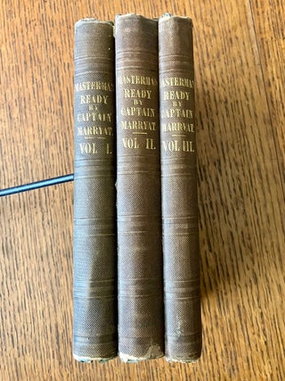 Item #4262 MASTERMAN READY; Or, The Wreck of the Pacific.. Written for young people. MARRYAT....