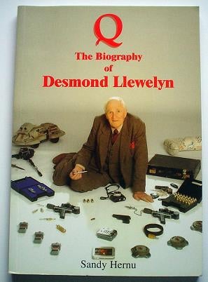 Item #4348 Q. The biography of Desmond Llewelyn. HERNU. SANDY., Llewelyn. Desmond