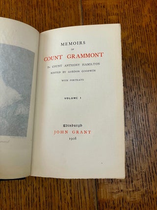 MEMOIRS OF COUNT GRAMMONT.