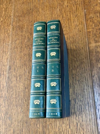 Item #4450 MEMOIRS OF COUNT GRAMMONT. HAMILTON. Count ANTHONY., Goodwin. Gordon. Edits