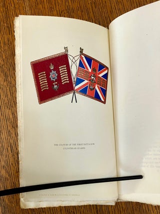 PRESENTATION OF COLOURS COMMEMORATIVE PUBLICATION. Presentation of Colours to the First Battalion by His Majesty The King at Buckingham Palace 29th May, 1907.