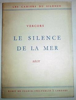 Item #5087 LE SILENCE DE LA MER. VERCORS