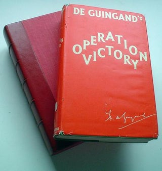 Item #5645 OPERATION VICTORY. GUINGAND. Sir FRANCIS DE