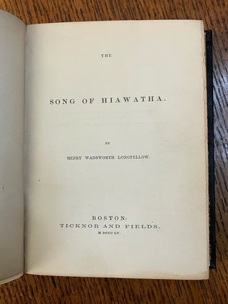 THE SONG OF HIAWATHA.