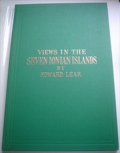 Item #7004 VIEWS IN THE SEVEN IONIAN ISLANDS. Drawn from nature and on stone. LEAR. EDWARD.