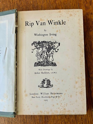 RIP VAN WINKLE.