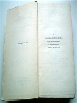 CHANCE. A Tale in two parts. --- SIGNED BY CONRAD.