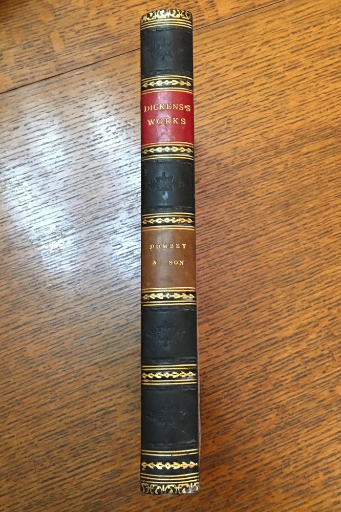 Item #7425 DOMBEY AND SON. DICKENS. CHARLES., Barnard. Frederick. Illustrates.