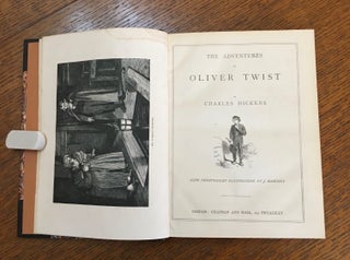 THE ADVENTURES OF OLIVER TWIST. ----- Bound with; SKETCHES BY BOZ. Illustrative of every-day life and every-day people.