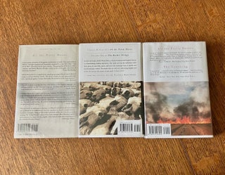 ALL THE PRETTY HORSES. ---- THE CROSSING. ---- CITIES OF THE PLAIN. -- The Border Trilogy.