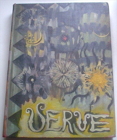 Item #7961 VERVE. An artistic and Literary Quarterly. Volume one, Numbers three and four. October -December 1938, & January - March 1939. VERVE. -- HAND PAINTED, GAYLEN HANSEN., Teriade. E. Director.