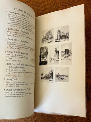 AN ILLUSTRATED CATALOGUE OF HIS ETCHED WORK. With introductory essay & descriptive notes on each plate by Frank Rinder.