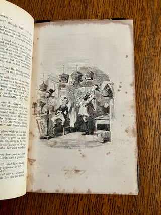 THE LIFE AND ADVENTURES OF MARTIN CHUZZLEWIT. With Illustrations by Phiz.
