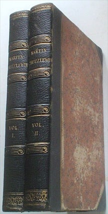 Item #8277 THE LIFE AND ADVENTURES OF MARTIN CHUZZLEWIT. With Illustrations by Phiz. DICKENS....