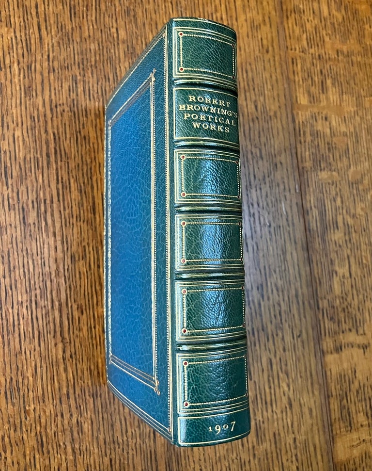 Item #8325 THE POETICAL WORKS. With Portraits. BROWNING. ROBERT.