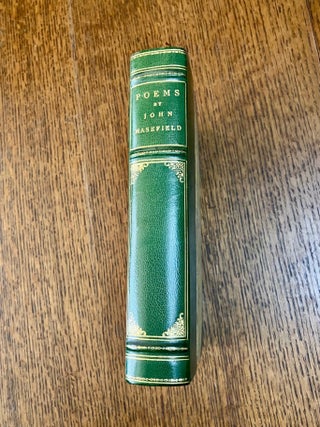 Item #8491 POEMS. Complete on one volume. MASEFIELD. JOHN