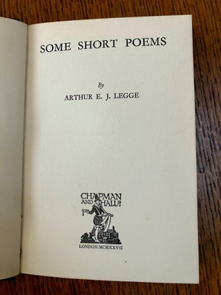 SOME SHORT POEMS.