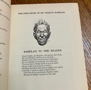 THE WORKS OF MR. FRANCIS RABELAIS. Doctor in Physick. Containing five books of the lives, heroic deeds and sayings of Gargantua and his sonne Pantagruel.