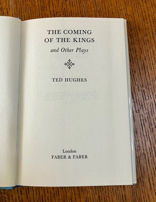 THE COMING OF THE KINGS. And other plays.
