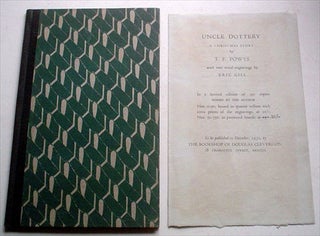 Item #8894 UNCLE DOTTERY. A Christmas Story. With two wood engravings by Eric Gill. GILL. ERIC....