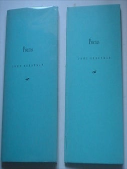 Item #8916 POEMS. BERRYMAN. JOHN
