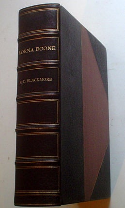 Item #8992 LORNA DOONE. A Romance of Exmoor. The Dulverton Edition. BLACKMORE. R. D., Brock....