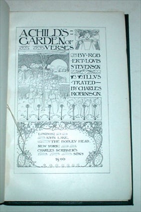 A CHILD`S GARDEN OF VERSES.