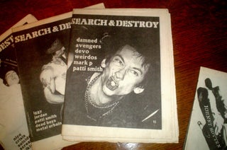 SEARCH & DESTROY. Complete set of original issues 1 to 11. All published. 1977-1979.