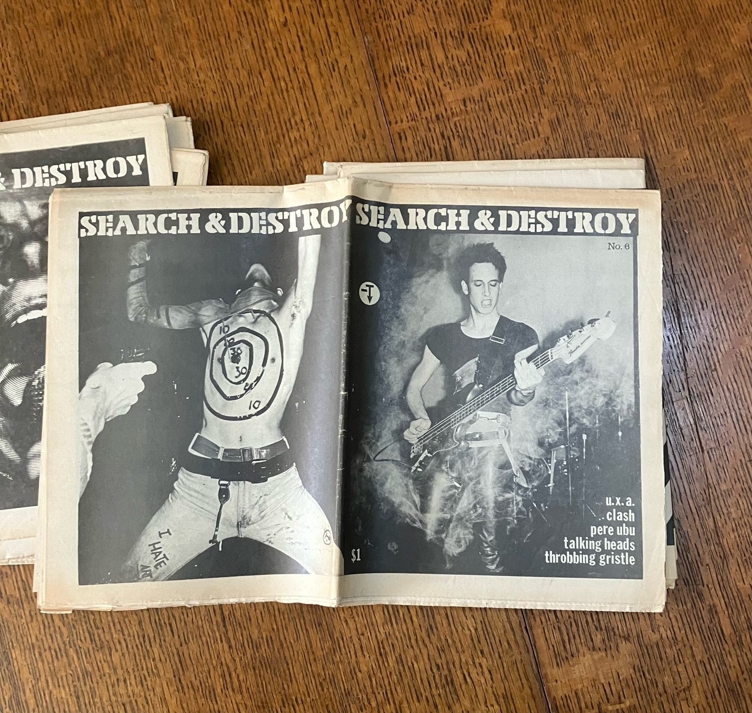 SEARCH u0026 DESTROY. Complete set of original issues 1 to 11. All published.  1977-1979 by VALE. V. Edits on Paul Foster Books