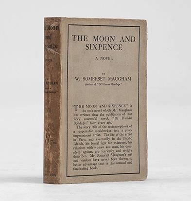 Item #9261 THE MOON AND SIXPENCE. A Novel. MAUGHAM. W. SOMERSET.