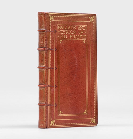 Item #9298 BALLADS AND LYRICS OF OLD FRANCE. With Other Poems. - The Old World Series. LANG. ANDREW.