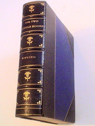 Item #9585 THE TWO JUNGLE BOOKS. With illustrations by J. Lockwood Kipling, C.I.E., and W. H....