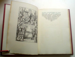 ALICE`S ADVENTURES IN WONDERLAND. With the original illustrations by John Tenniel.
